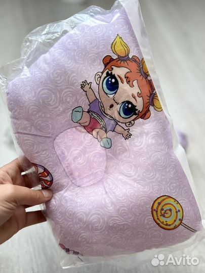 Подушка детская для новорожденных новая ортопед