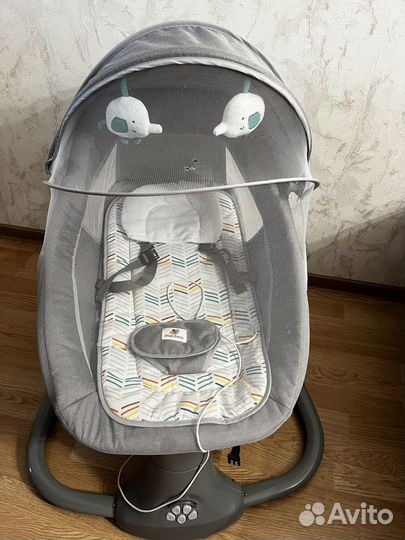 Детская качеля шезлонг