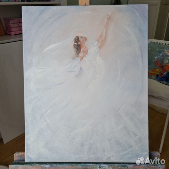 Картина маслом на холсте Невеста