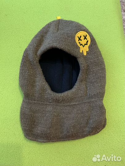 Шапка шлем зимний