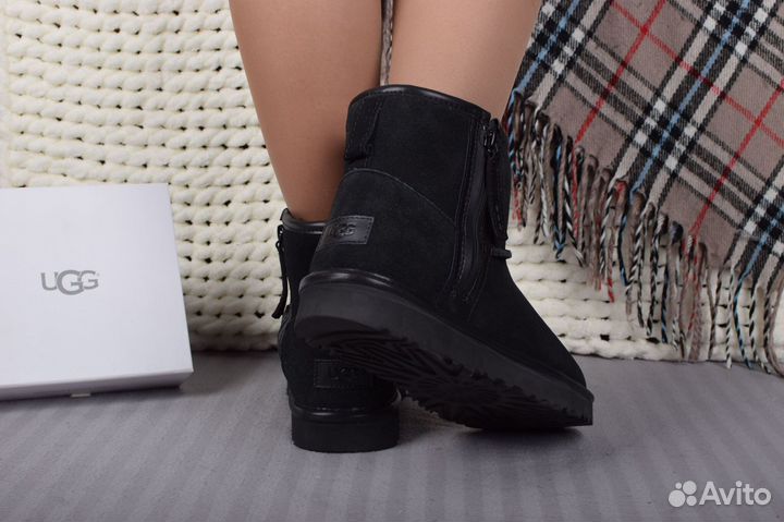 Угги черные