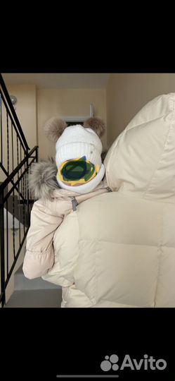 Комплект шапка и снуд детский