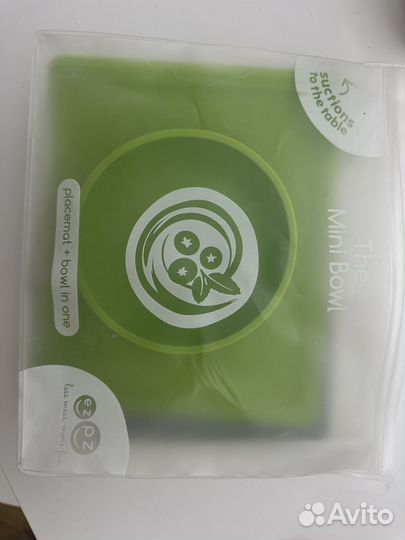 Детская посуда тарелка ez pz, чашка ez pz