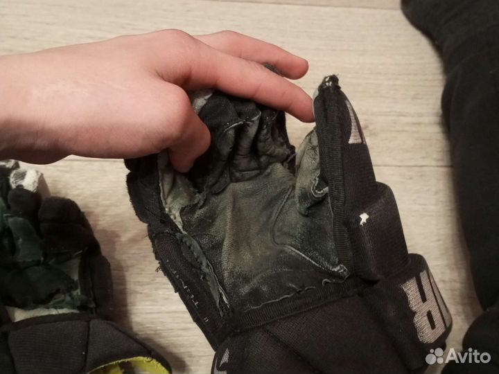 Краги хоккейные размер 11