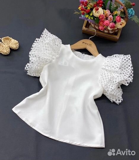 Школьная блузка для девочки