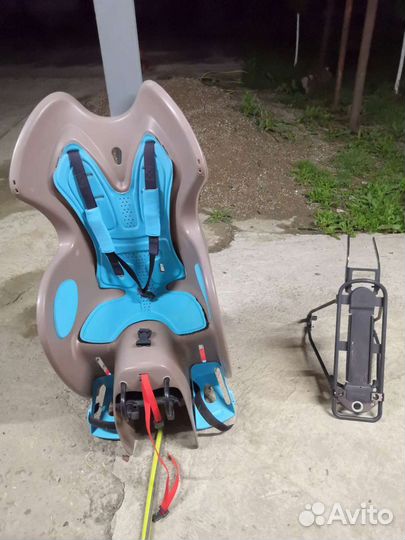 Детское велокресло на багажник