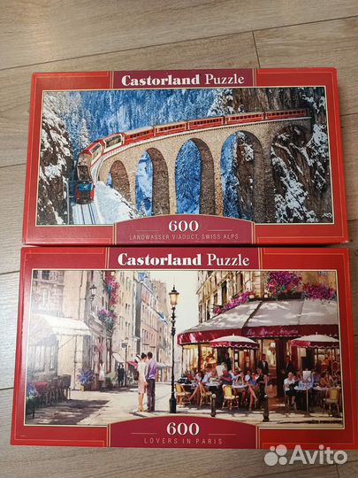 Пазлы 500, 600 деталей