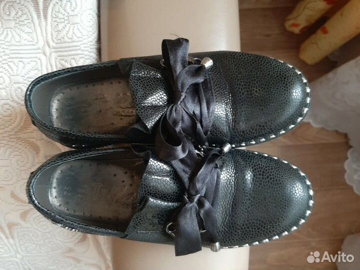 Туфли осенние, туфли школьные, туфли 32 р, кожа