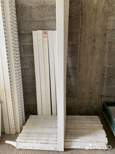 Стеллаж торговый пристенный