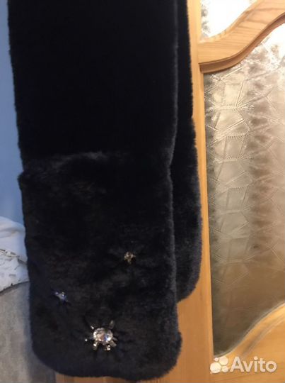 Меховой шарф