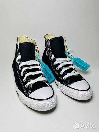 Кеды Converse женские черные высокие