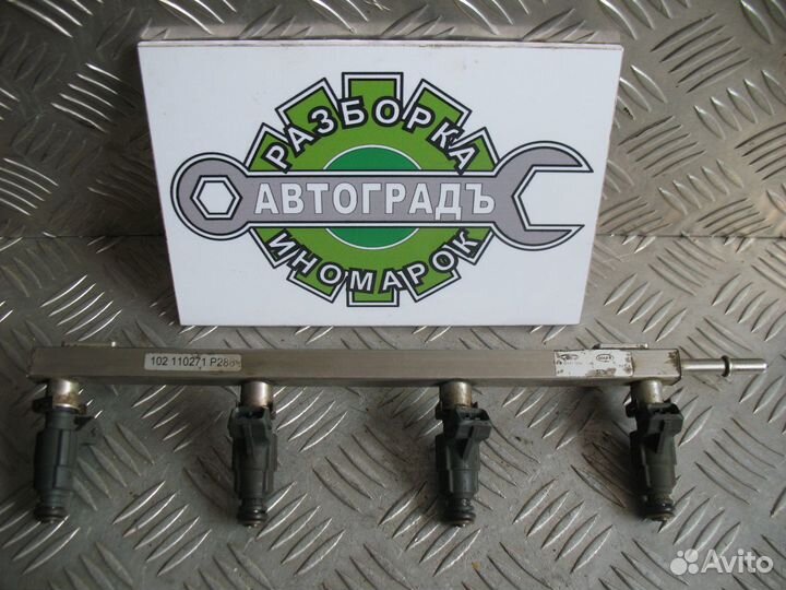 Рампа топливная в сборе Chery Very A13 2012г