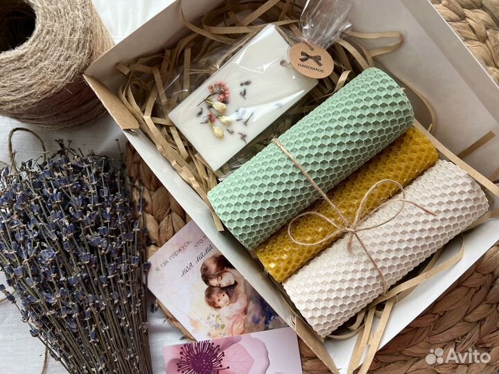 Свечи натуральные из вощины