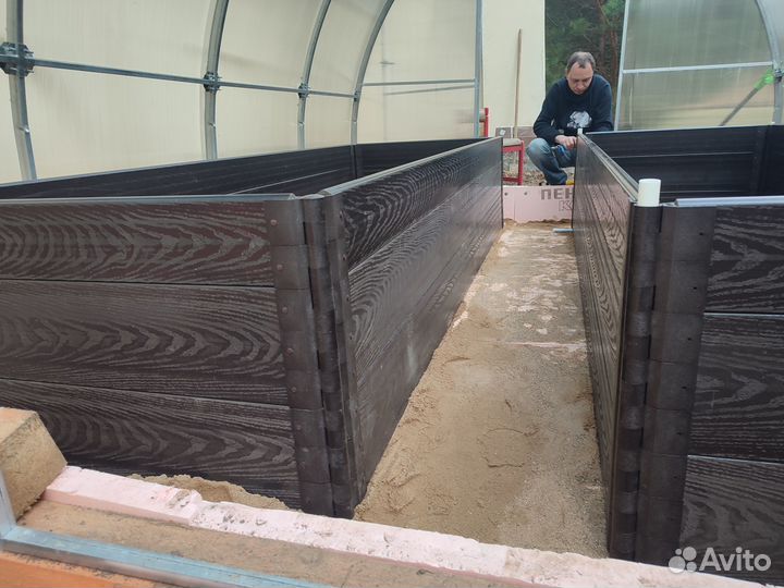 Грядки из дпк