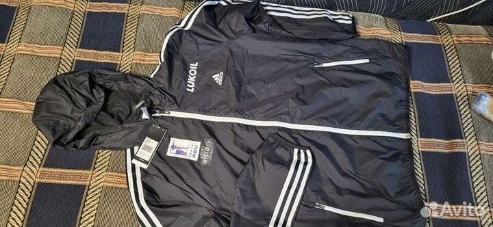 Куртка ветровка XL adidas Сб.России лыжная