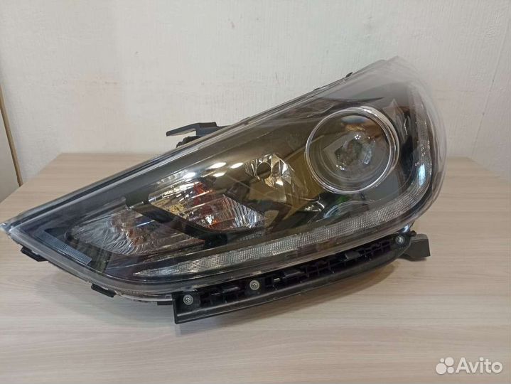 Фара левая hyundai solaris 2