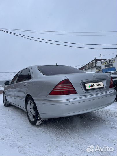 Mercedes-Benz S-класс 5.0 AT, 2000, 170 000 км