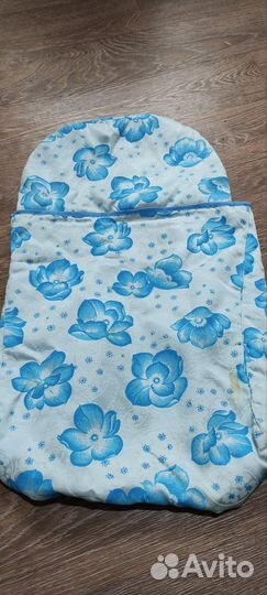 Накидка на ножки для санок или коляски