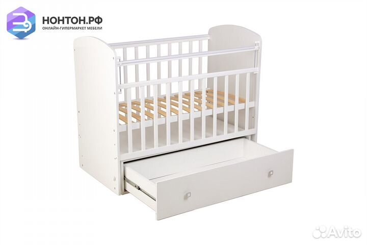 Кроватка детская Фея 750 белая