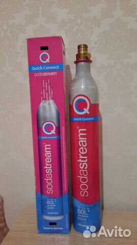 Баллон для сифона Sodastream (новый) купить в Тюмени с доставкой ...