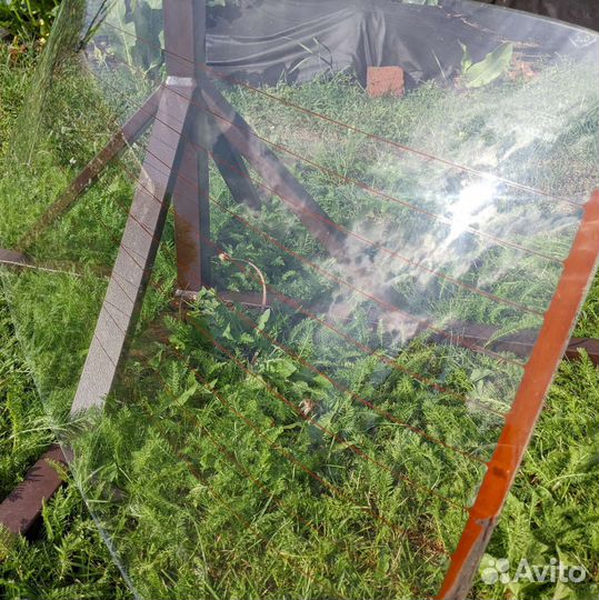 Стекло заднее 2101