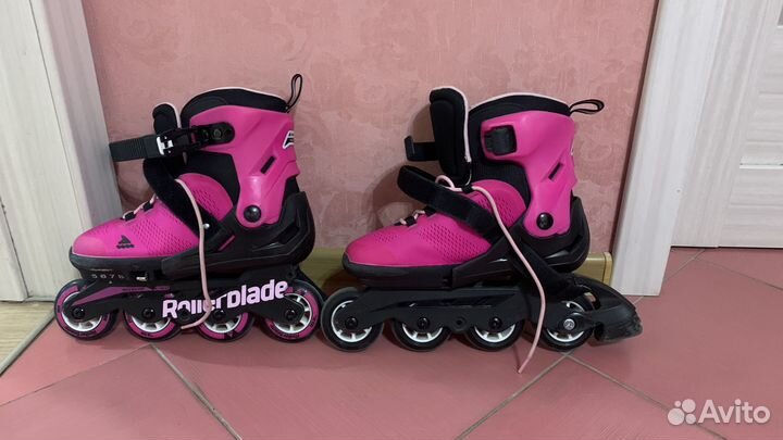 Ролики женские Rollerblade 35-38 р-ры, раздвижные