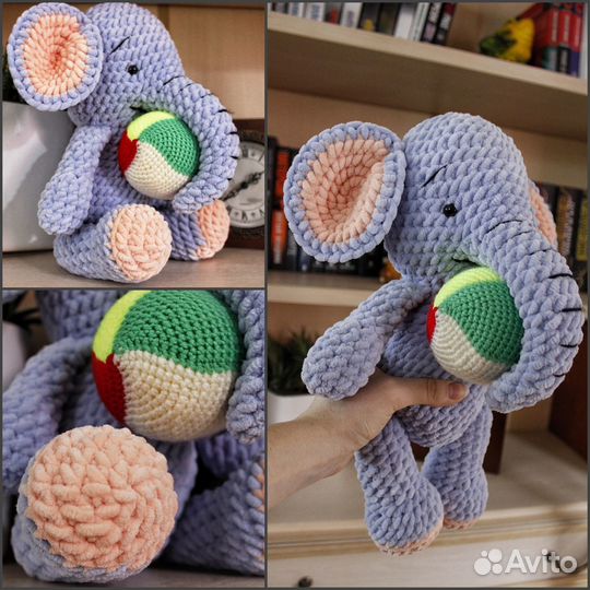 Вязаные игрушки ручной работы