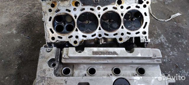 Головка блока цилиндров с кл.Крышкой хонда crv2.4