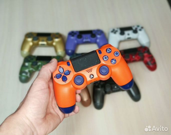 Джойстик геймпад sony PS3/PS4/PC цветные