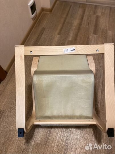 Детское кресло икеа поэнг