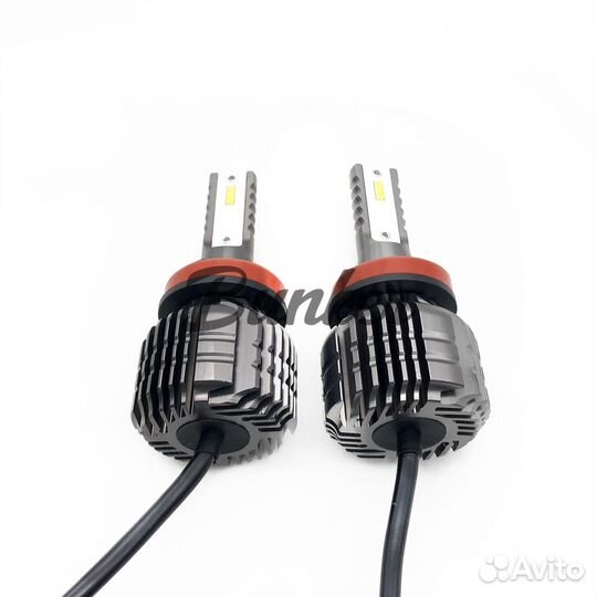 Cветодиодные LED лампы Sariti F5 цоколь H11 4300K