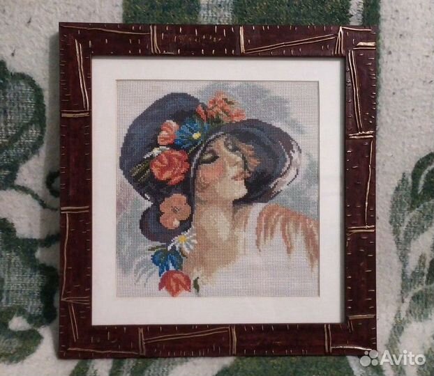 Картина вышитая крестиком