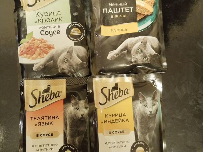 Кошачий корм Sheba