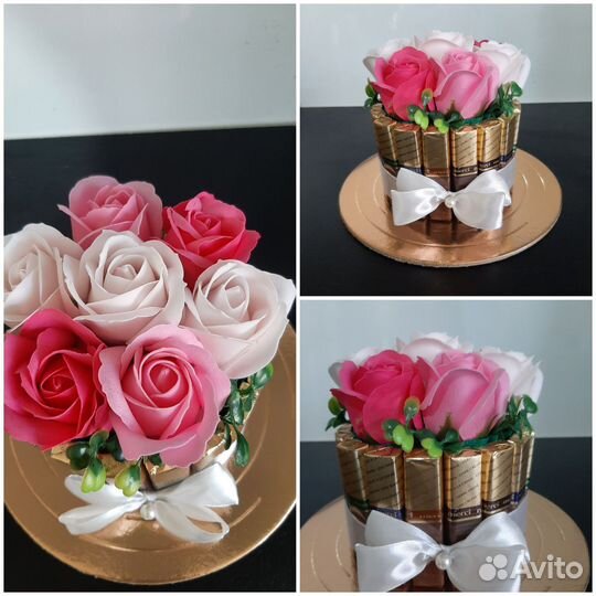 Конфеты мыльный букет