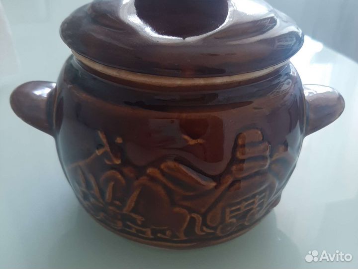 Горшок керамический 4шт