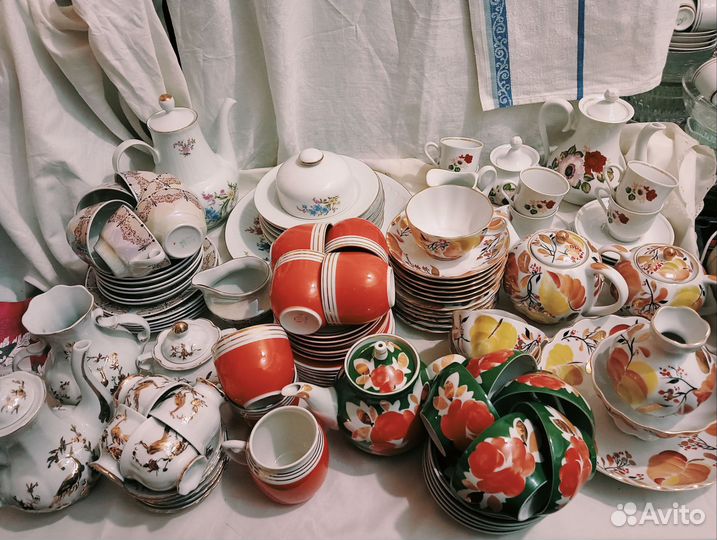 Сервизы ГДР, лфз, Дулево