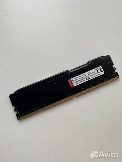 Оперативная память Kingston HyperX fury Black DDR4