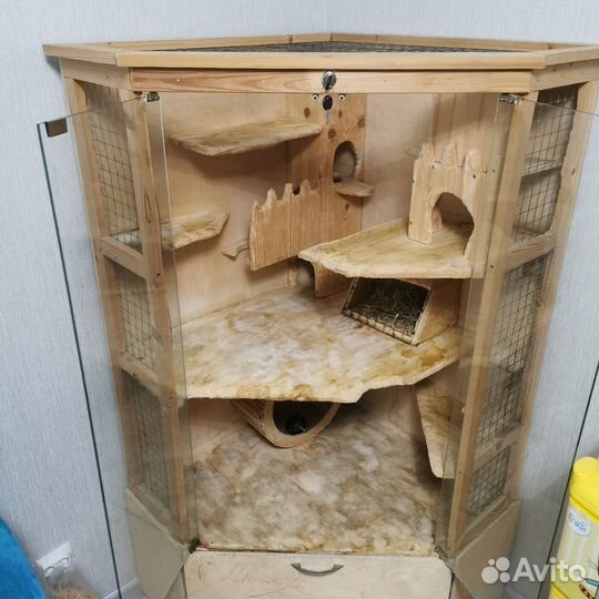Витрина для шиншилл бу