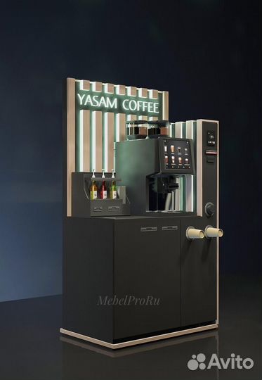 Кофейня самообслуживания, стойка кофе с собой