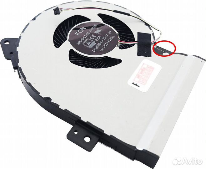 Вентилятор для Asus X541, X541UV, 13NB0CG0T11011