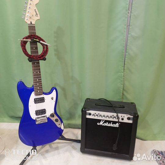 Электрогитара с комбиком