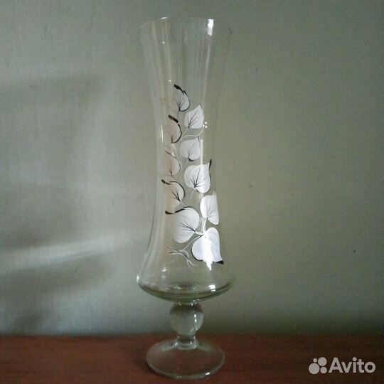 Ваза для цветов Ваза напольная стеклянная