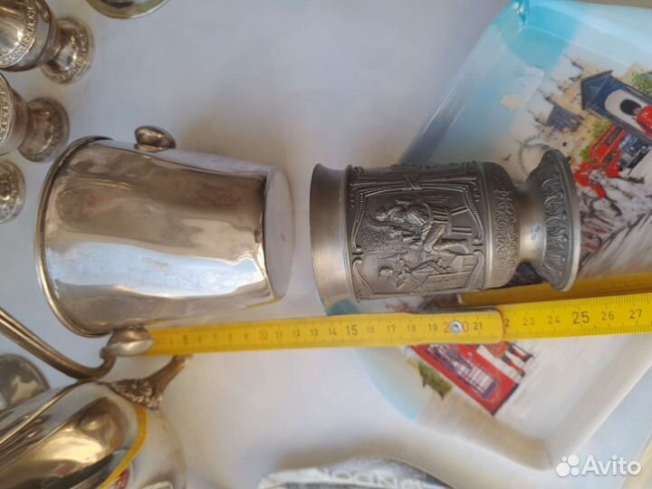 Кофейник+бокалы.Англия