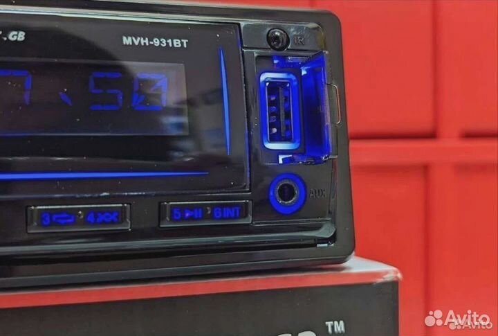 Магнитола 1din Pioneer (процессорная)