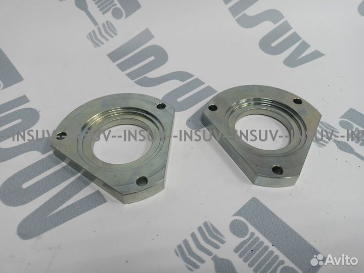 Крышки стальные переднего редуктора Нива 2121