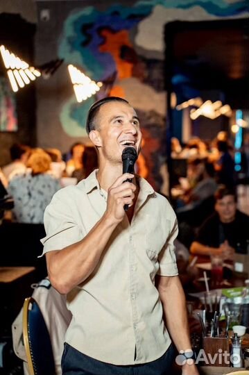 Ведущий мероприятий + DJ с оборудованием