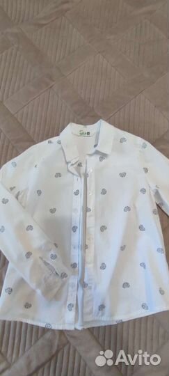 Рубашка sela для девочки 140