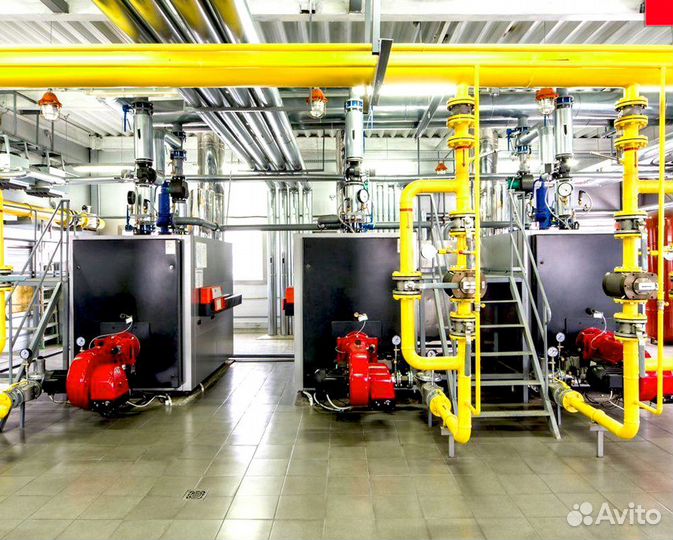 Котельные для отопления, гвс и технологии(пар)