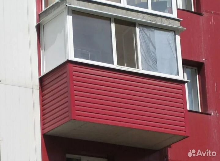 Остекление балкона по договору