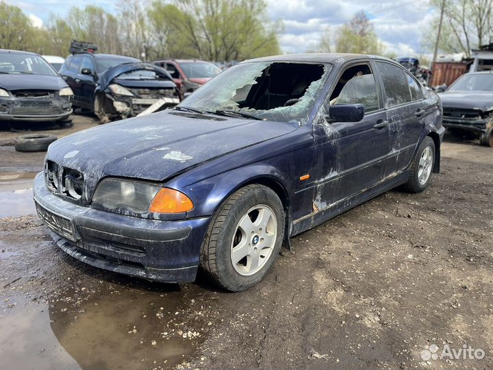 В разборе Bmw 316 e46 1999 М43TUB19 1.9i 194Е1